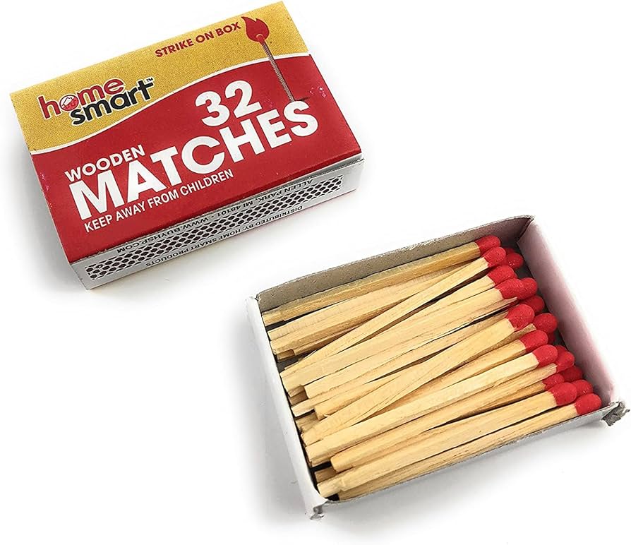 Home Smart Wooden Matches