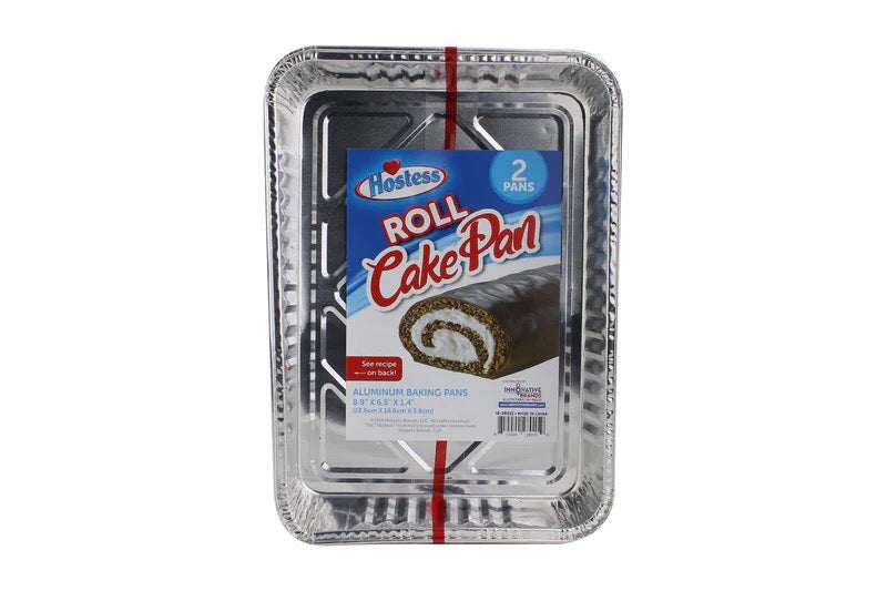 Hostess Roll Cake Pan (2 Pans+ Lids)