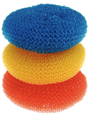 Value Key Plastic Scourers 6ct.