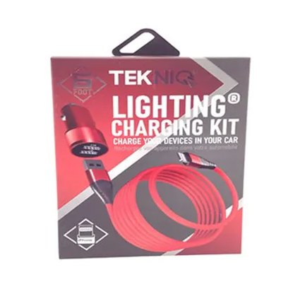 Teknic Lightning Charging Kit For Cars