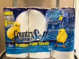 Country Soft 6 Jumbo Paper Towels